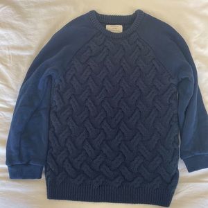 Zara boys size 5 blue sweater